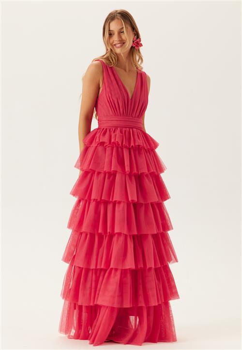 Bubbleroom Occasion Tulle Frill Gown