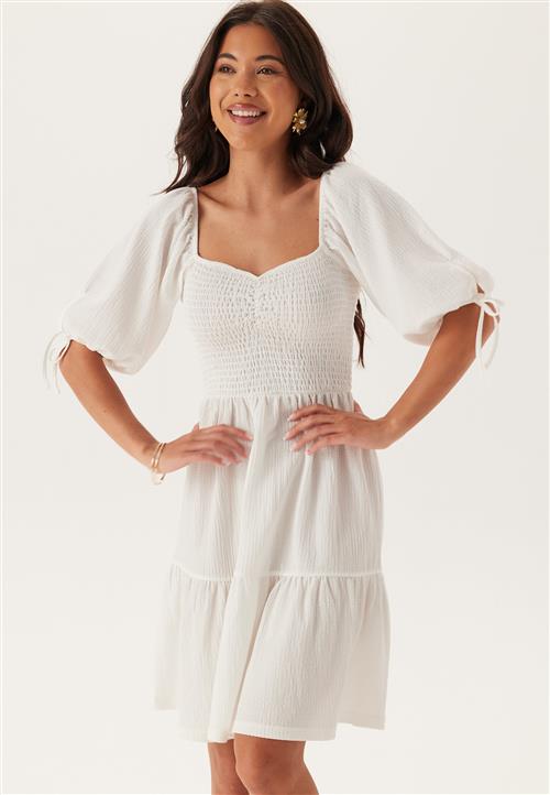 BUBBLEROOM Smock Short Dress