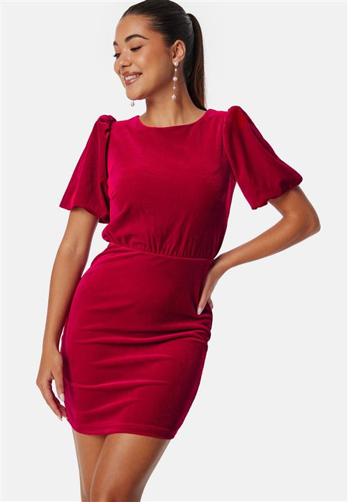 Bubbleroom Occasion Bow Velvet Short