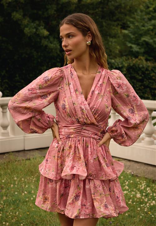 Bubbleroom Occasion Balloon Sleeve Short Flounce