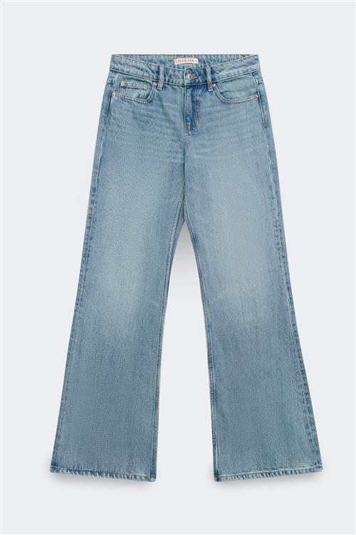 Gina Tricot - Icon loose bootcut jeans - Flare & bootcut jeans - Blå - 38 - Dame