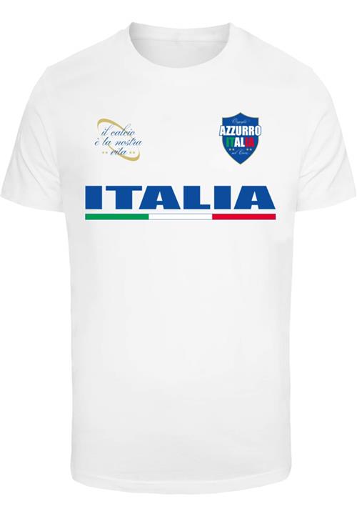 Mister Tee Bluser & t-shirts 'Italia'  blå / grøn / rød / hvid