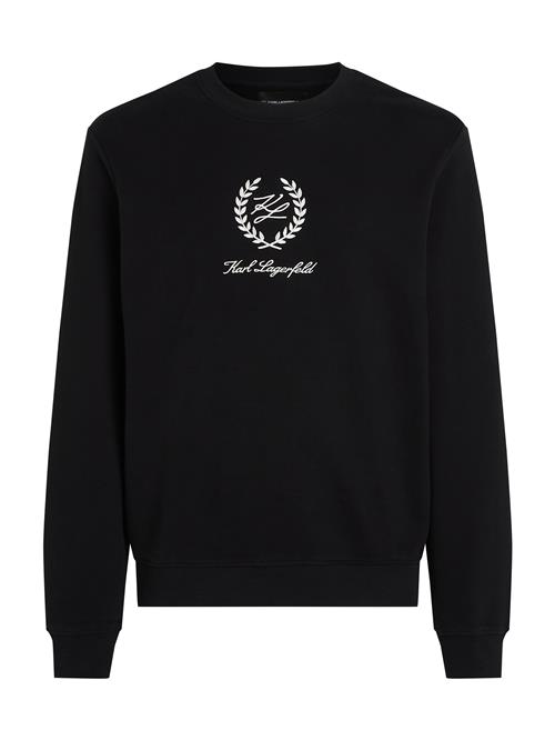 Karl Lagerfeld Sweatshirt  sort / hvid