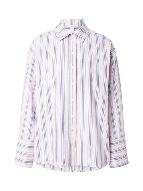 TOPSHOP Bluse  lyseblå / mørkeblå / lys pink / hvid