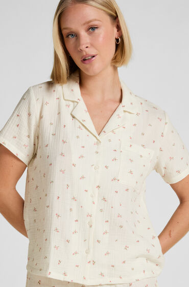 Hunkemöller Muslin jakke Hvid