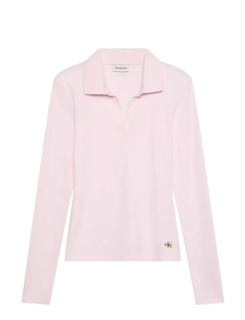 Calvin Klein Jeans | Ls Woven Label 2X2 Rib Johnny Co | XS