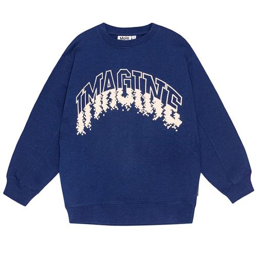 Molo Magni Sweatshirt Oceanic 98 cm  Marineblå  98 cm  mand