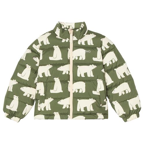 Kuling Bern Puffer-jakke Polar Bear  86 cm  Grøn  86 cm  unisex