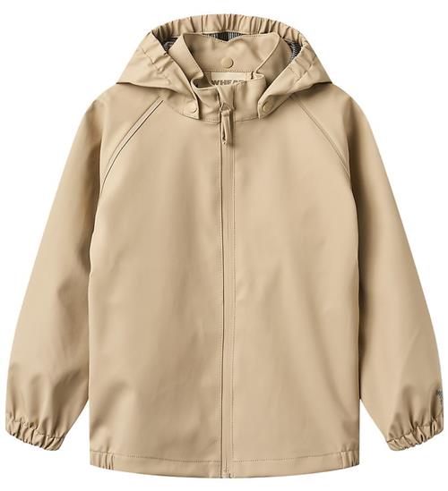 Wheat Regnjakke - PU - Chardy - White Pepper