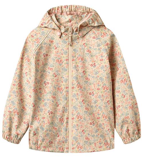 Wheat Regnjakke - PU - Chardy - Flowers And Seashells