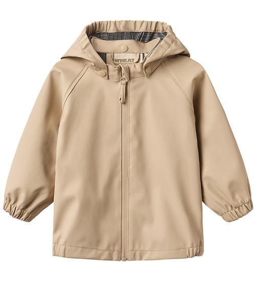 Wheat Regnjakke - PU - Chardy - White Pepper