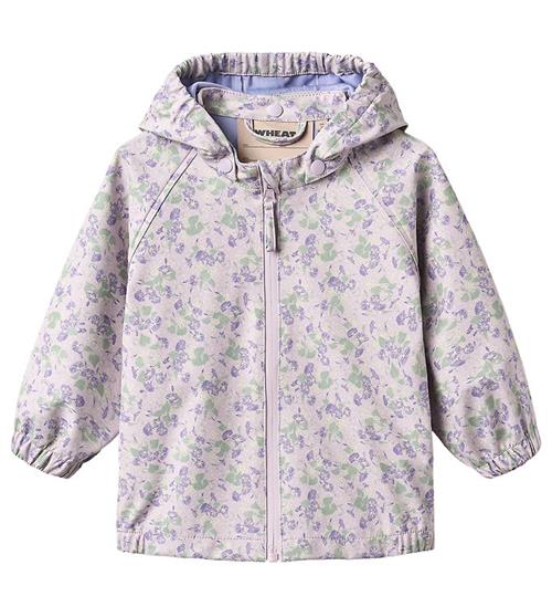 Wheat Regnjakke - PU - Chardy - Lilac Petunias
