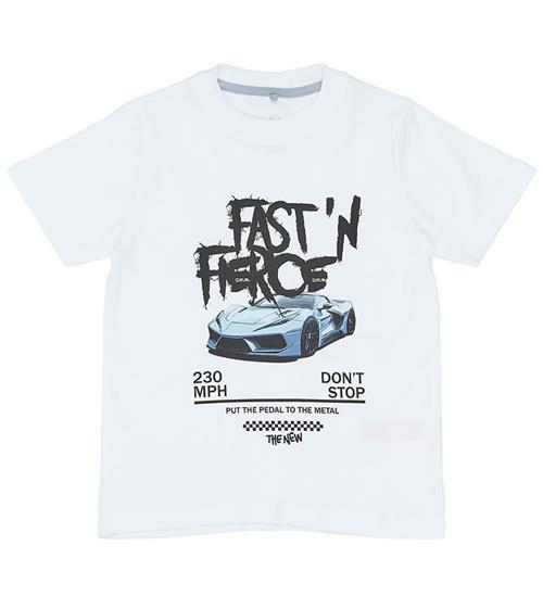 The New T-shirt - TnSven - Bright White m. Print