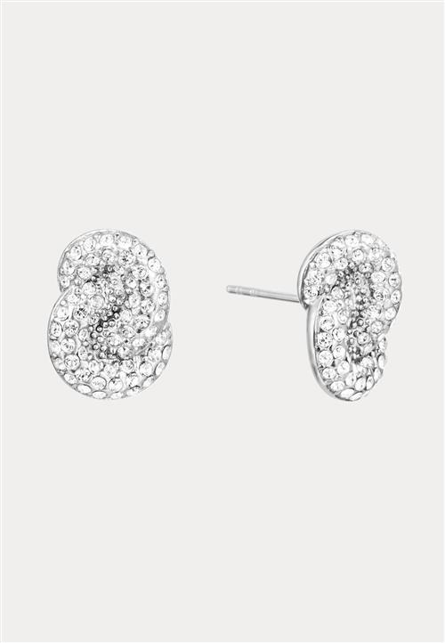 BY JOLIMA Knot Crystal Stud