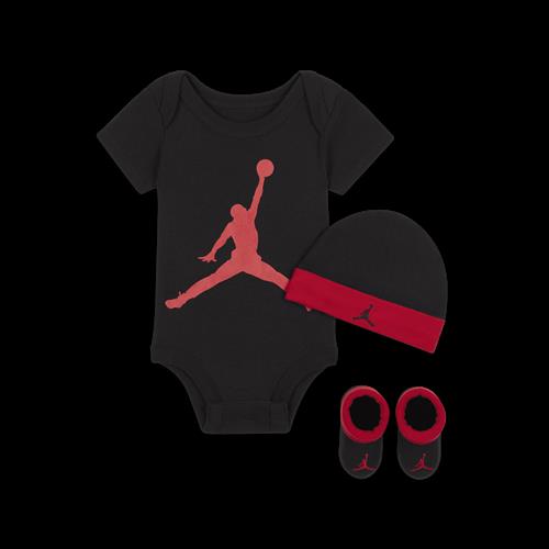 Jordan-sæt i 3 dele til babyer - sort