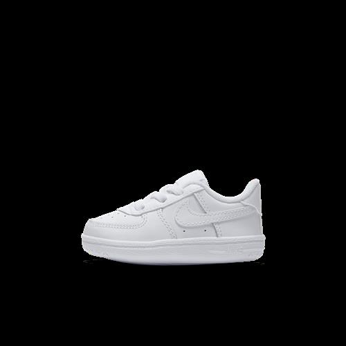 Nike Force 1 Crib-støvler til babyer - hvid
