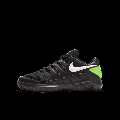 NikeCourt Jr. Vapor X-tennissko til små/store børn - sort