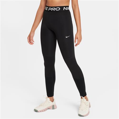Nike Pro Dri-FIT-leggings til større børn (piger) - sort