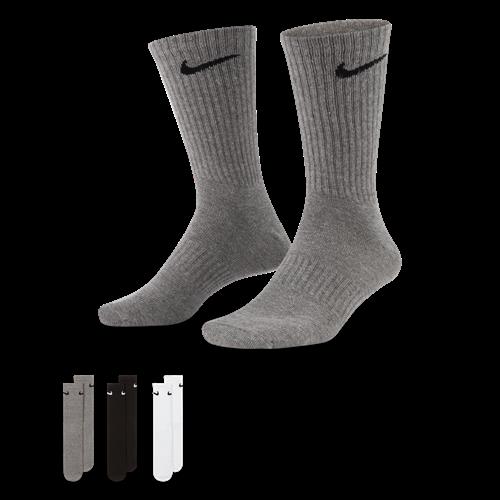 Nike Everyday Lightweight-crew-træningsstrømper (3 par) - multifarvet