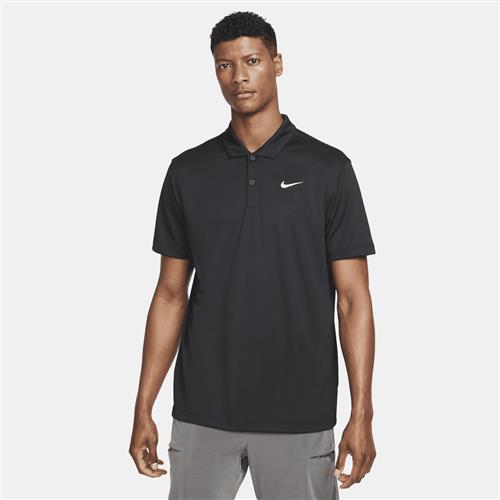 NikeCourt Dri-FIT - tennispolo til mænd - sort