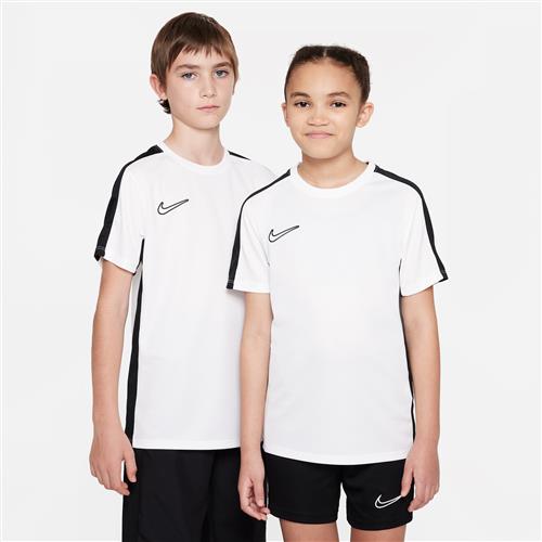 Nike Dri-FIT Academy-fodboldtop til børn - hvid