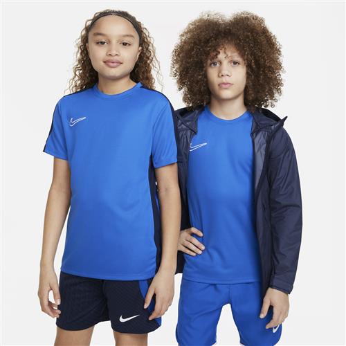 Nike Dri-FIT Academy-fodboldtop til børn - blå