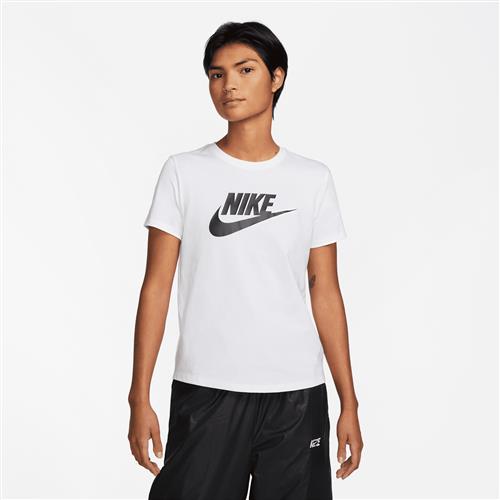 Nike Essentials Logo-T-shirt til kvinder - hvid