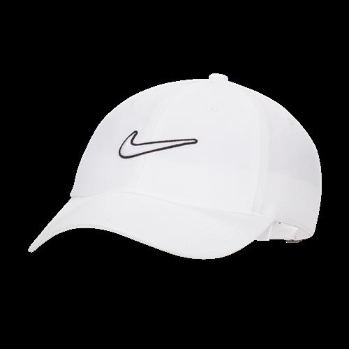 Nike Club-Swoosh-kasket uden struktur - hvid