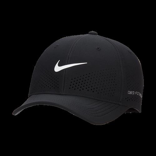 Struktureret Nike Dri-FIT ADV Rise SwooshFlex-kasket - sort