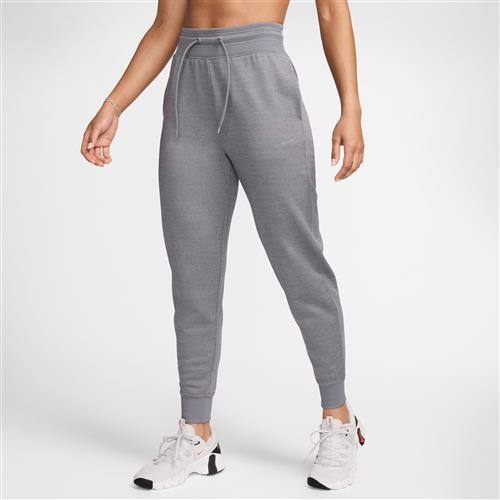 Nike Therma-FIT One-7/8-joggers med høj talje til kvinder - grå