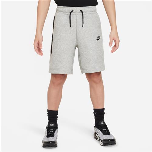 Nike Tech Fleece-shorts til større børn (drenge) - grå