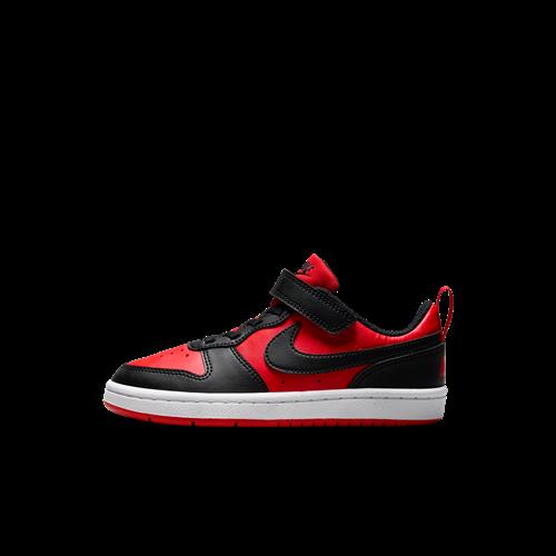Nike Court Borough Low Recraft-sko til mindre børn - rød