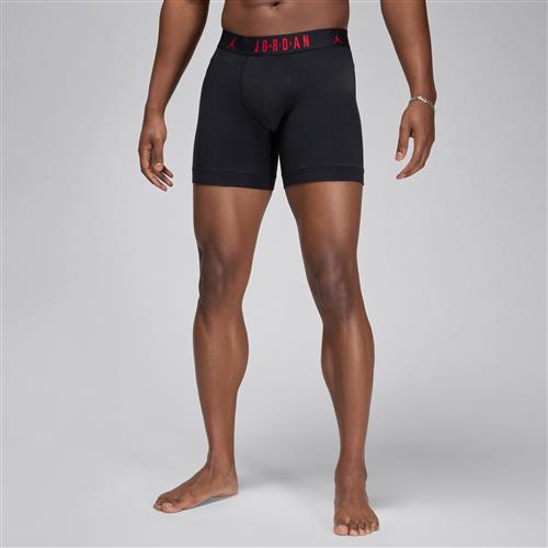 Jordan Flight Cotton Core-boksershorts til mænd (3 stk.) - sort