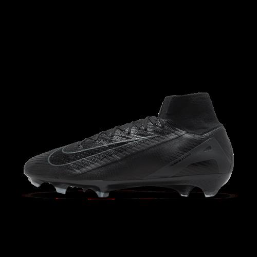 Nike Mercurial Superfly 10 Elite FG High-Top-fodboldstøvler - sort