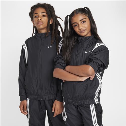 Nike Crossover Repel-basketballjakke til større børn - sort