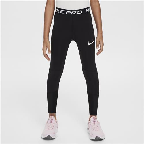 Nike Pro Dri-FIT-leggings til mindre børn - sort