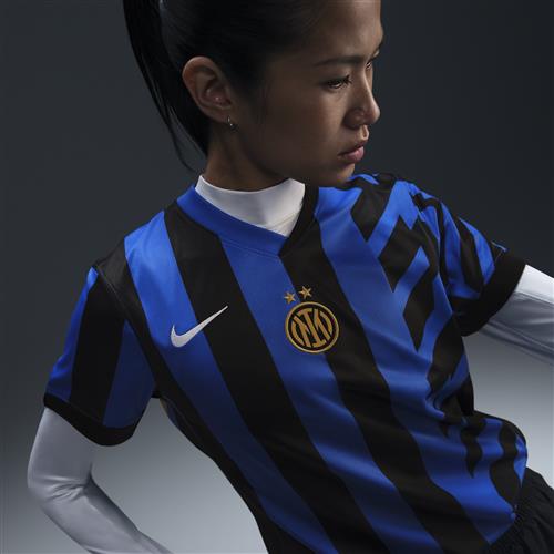 Inter Milan 2024/25 Stadium Home Nike Dri-FIT Replica-fodboldtrøje til kvinder - blå