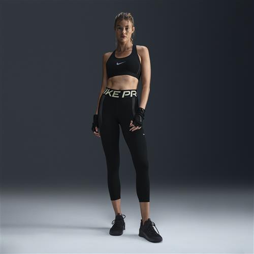 Nike Pro Sculpt-leggings i 7/8 længde med høj talje til kvinder - sort