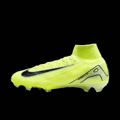 Nike Mercurial Superfly 10 Elite FG High-Top-fodboldstøvler - gul