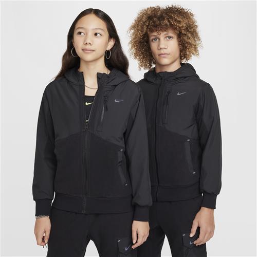 Nike City Utility EasyOn Therma-FIT Winterized-jakke til større børn - sort