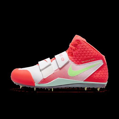 Nike Zoom Javelin Elite 3-pig- og banesko til kast - hvid