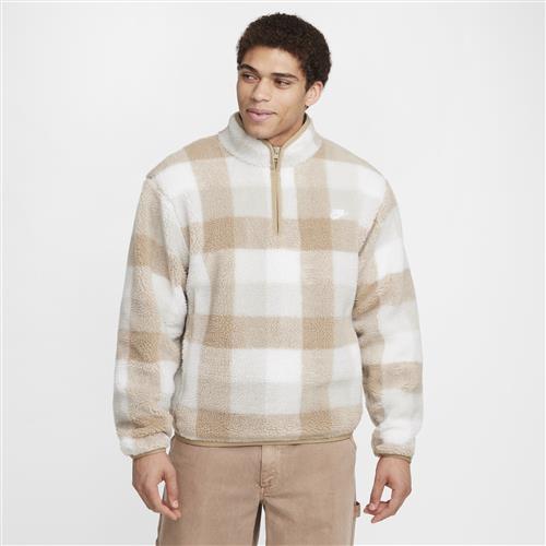 Nike Club Winterized-overdel med 1/2 lynlås til mænd - brun