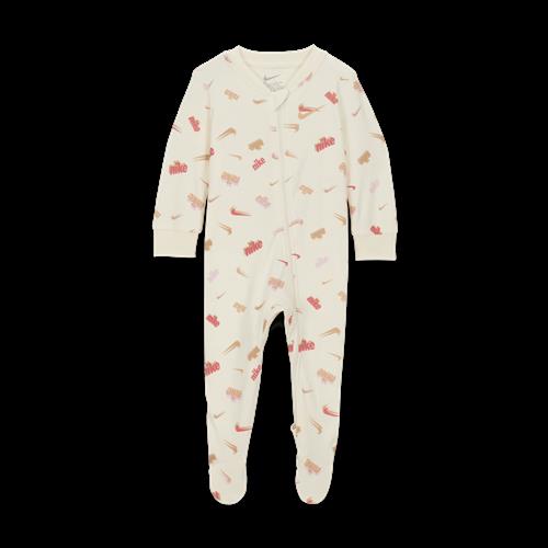 Nike Everyone From Day One-heldragt med fødder til babyer (0-9 M) - brun