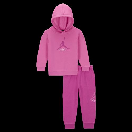Jordan MJ Baseline-pullover-sæt i to dele til babyer (12-24 mdr.) - Pink