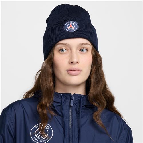Paris Saint-Germain Peak-beanie - blå