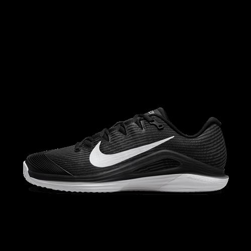 Nike Vapor 12-tennissko til grusbane til mænd - sort