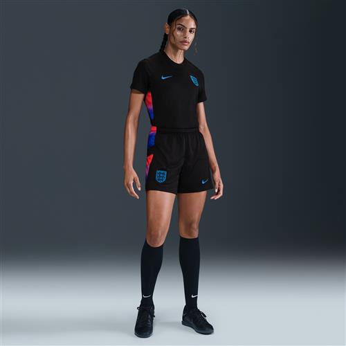England 2025/26 Stadium Away Nike Dri-FIT Replica-fodboldshorts til kvinder - sort