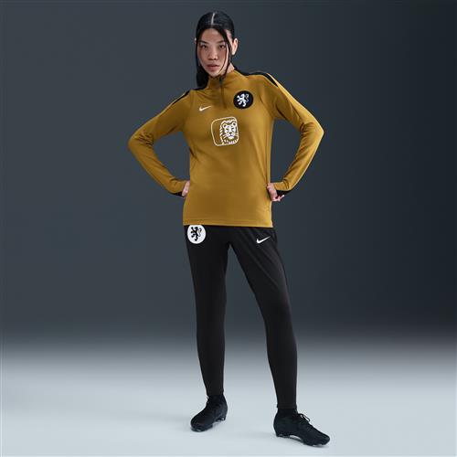 Maskinstrikkede Holland Strike Nike Dri-FIT-fodboldbukser til kvinder - sort