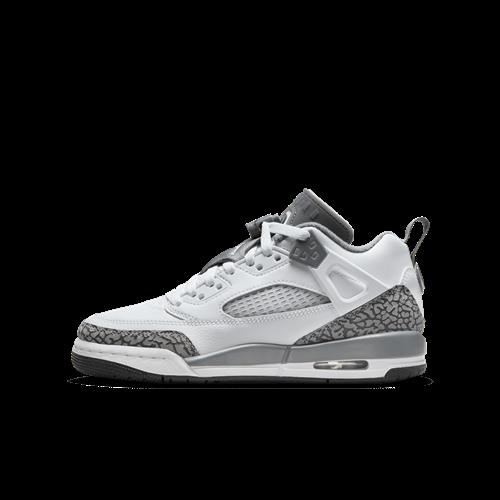 Jordan Spizike Low-sko til større børn - hvid