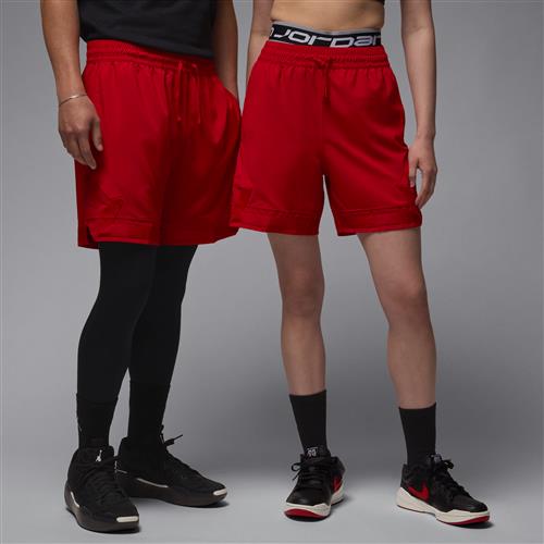 Vævede Jordan Sport Dri-FIT-diamantshorts til mænd - rød